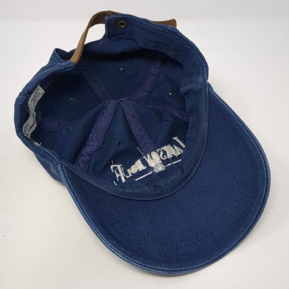 Jackson Hole Wyoming Slideback Baseball Cap Blue One Size The Shirt Company - Picture 7 of 9